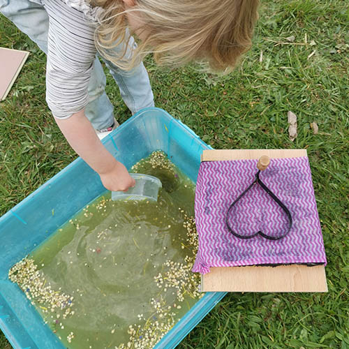 Buiten spelen bij BSO Natuur Avontuur